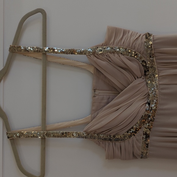 Cream Full Length Dress - Picture 2 of 7